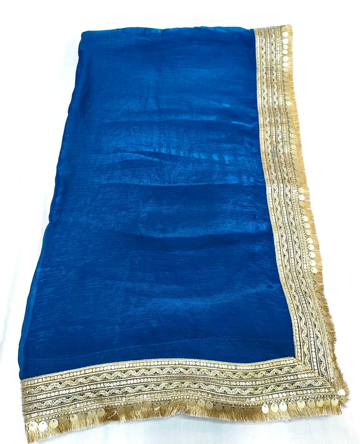 Fendi Chiffon Sequence Embroidery Border FC104